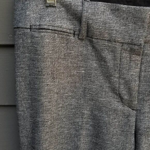NWT Loft Tweed Linen Blend Julie Trouser Size 8 - Picture 5 of 12